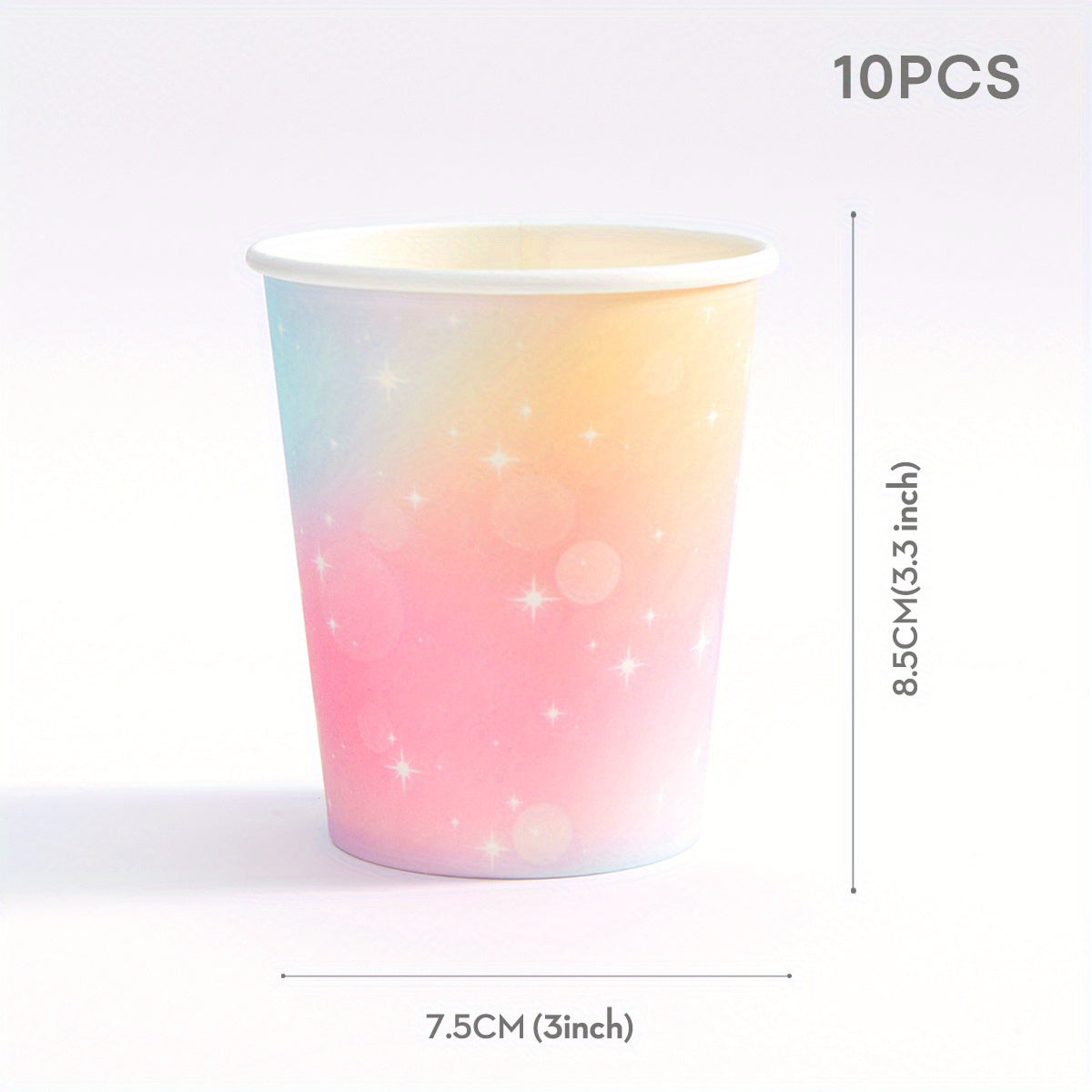 Rainbow Birthday Party Tableware Set