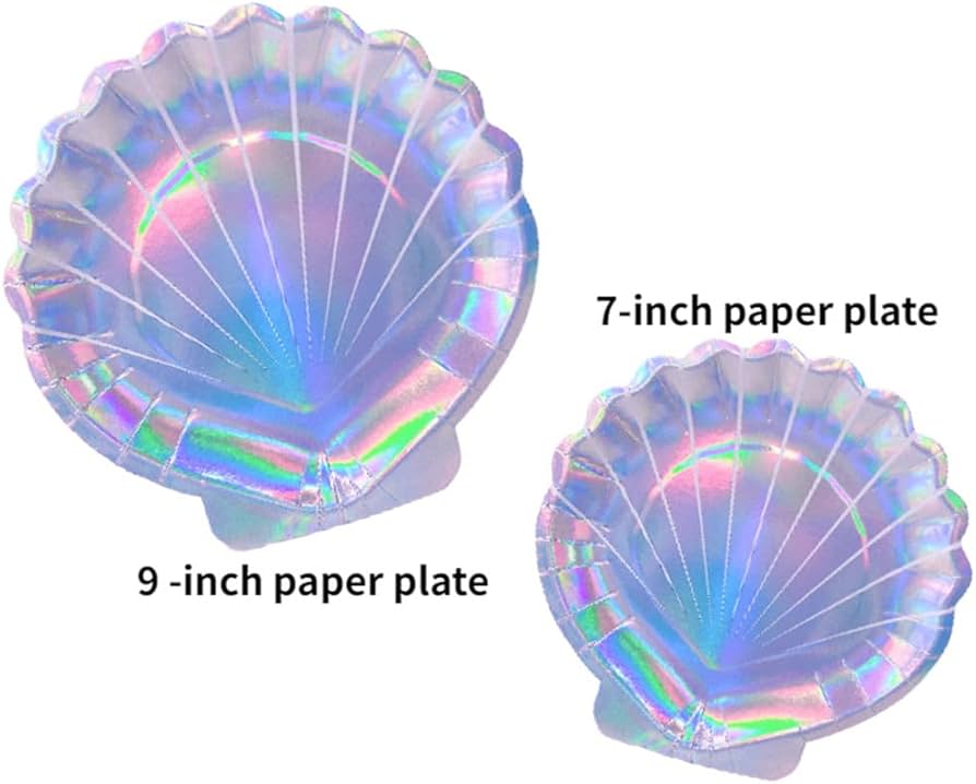 Seashell Birthday Party Tableware Set
