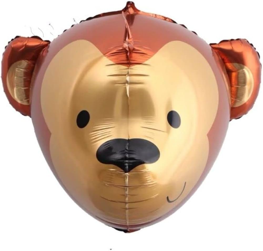 Monkey - Baby Zoo Theme Foil Balloon