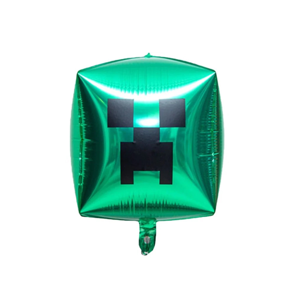 22" Minecraft Themed Cube Balloon