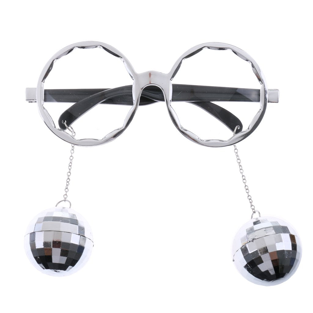 Retro Funky Sunglasses with Disco Balls