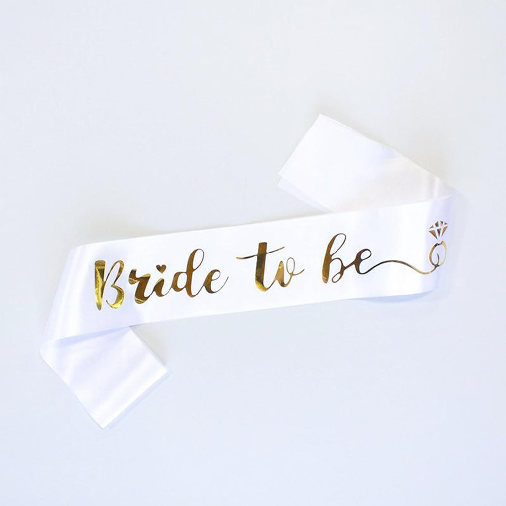 Bachelor Bride-to-be Sash