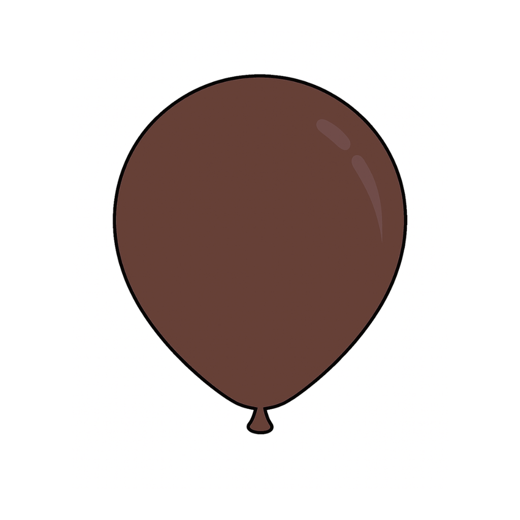 5" Retro Colors Latex Balloons - 100 per pack