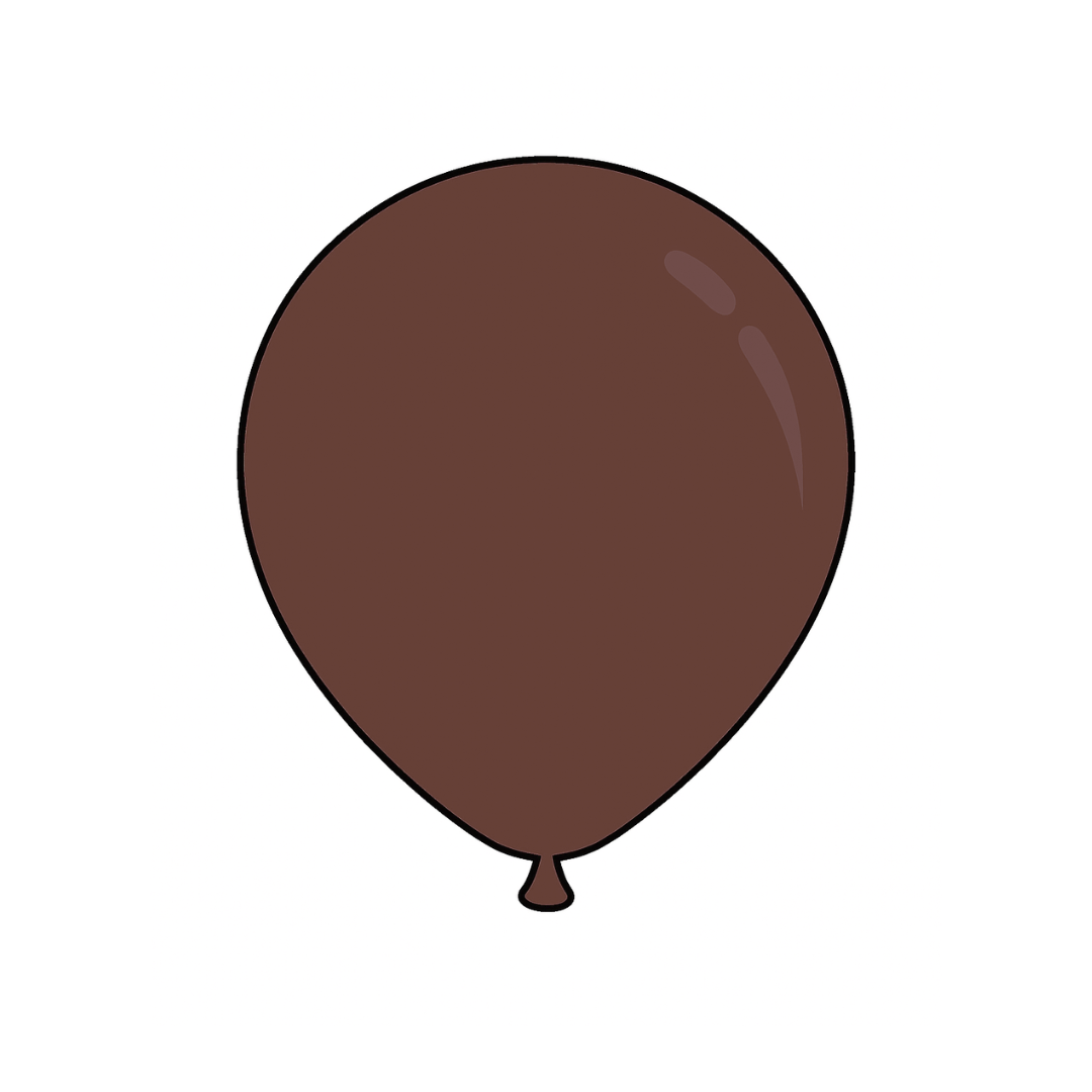 5" Retro Colors Latex Balloons - 100 per pack