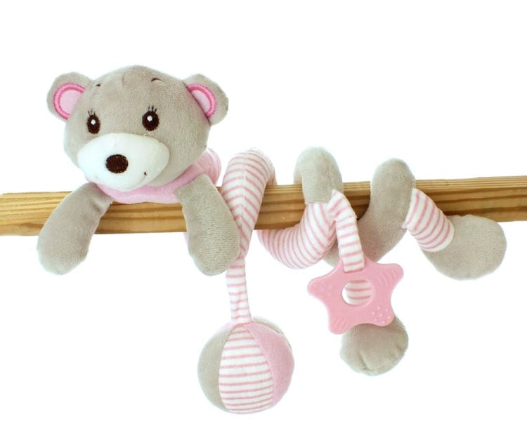 Plush Spiral Teddy Toy