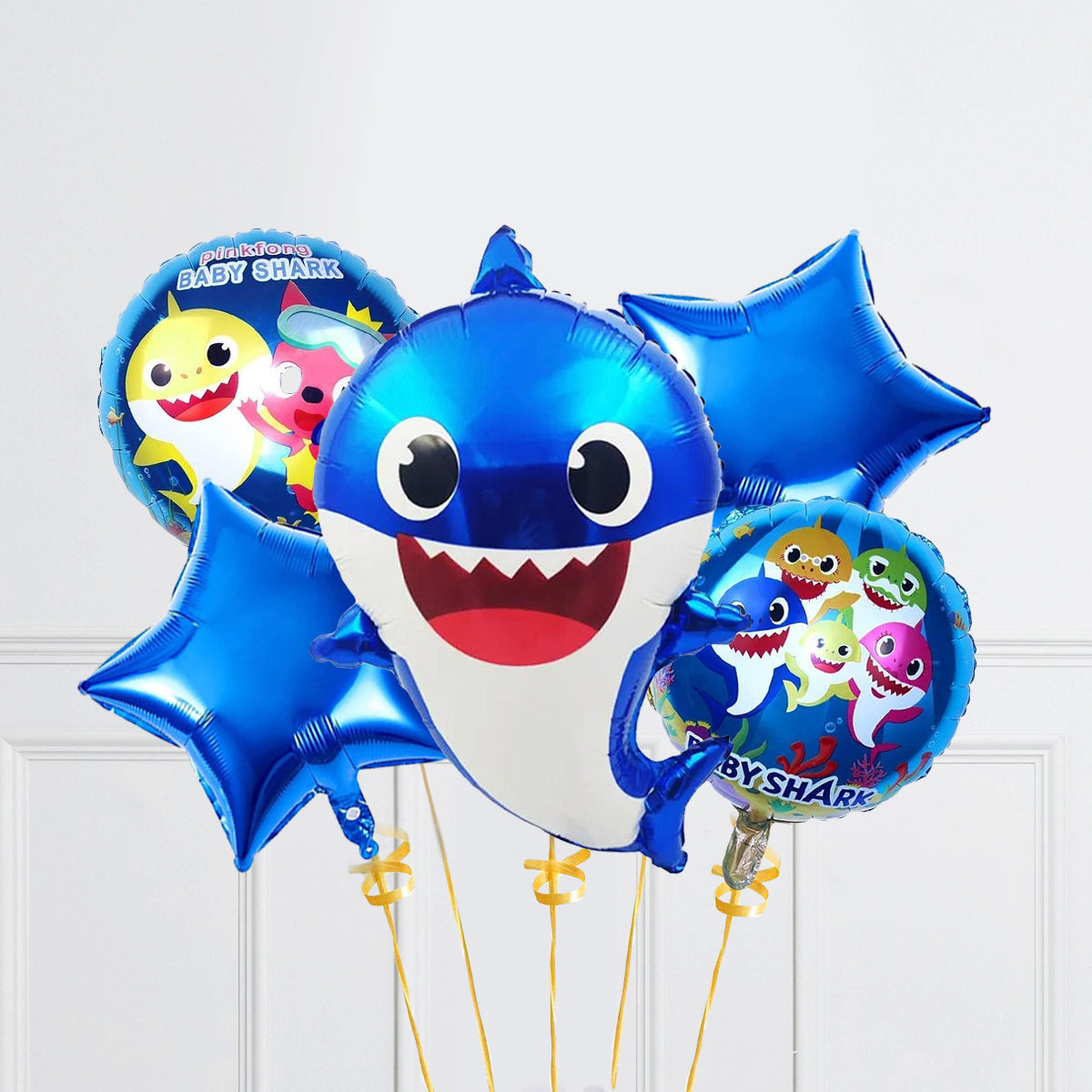 Baby Shark Foil Balloon Set