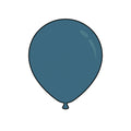 Dark Blue - Solid Colors Latex Balloon