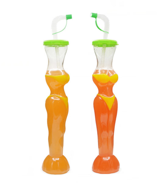 15oz. Bikini Design Yard Cups with Straw