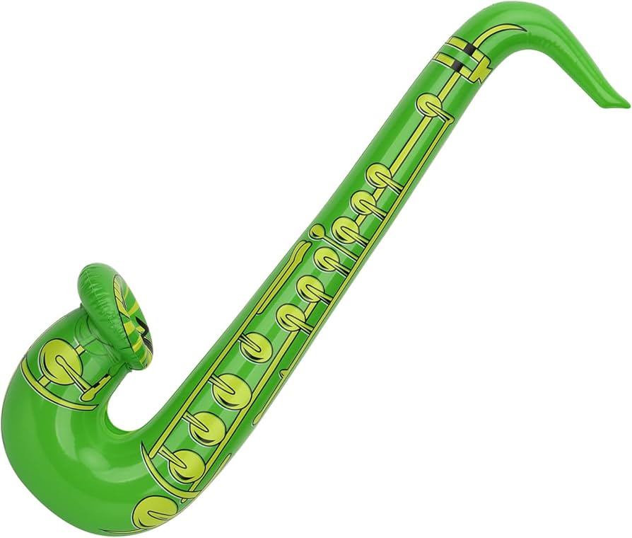 26" Inflatable Saxophone Foil Balloon