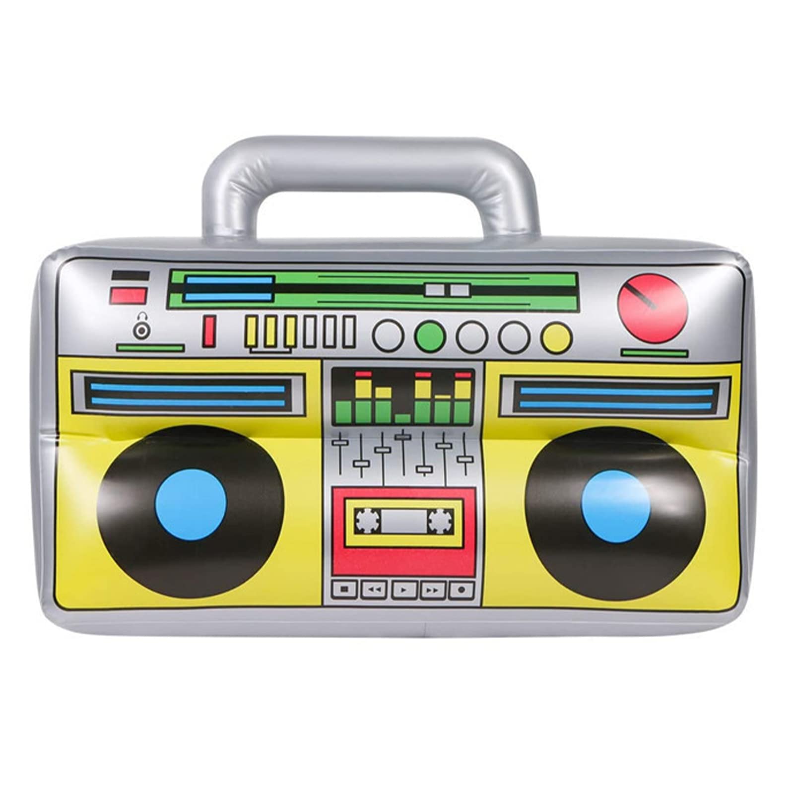 15" Retro Boombox Foil Balloon