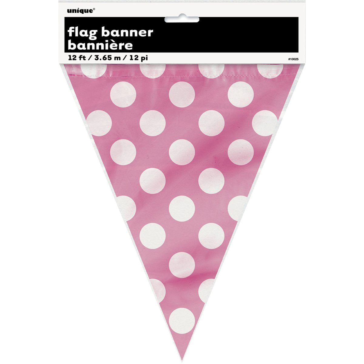 Polka Dot Party Flags