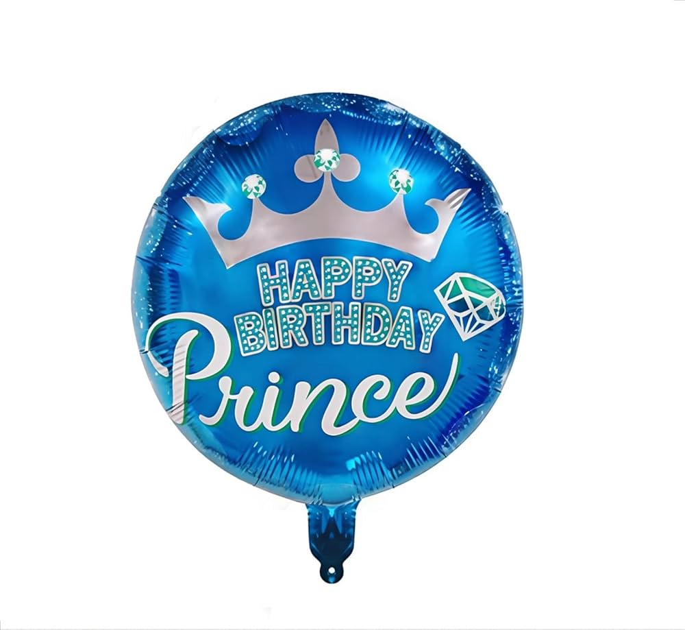 18" Happy Birthday Round Foil Balloon
