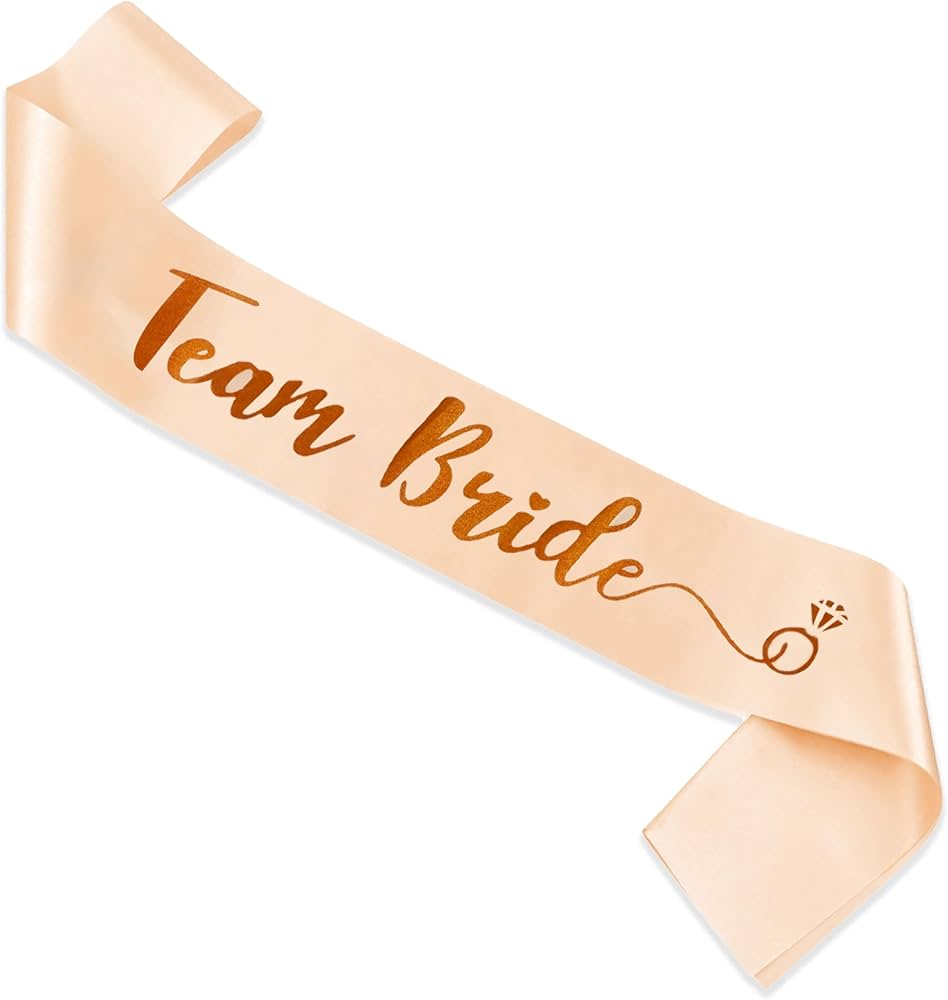Bachelor Team Bride Sash