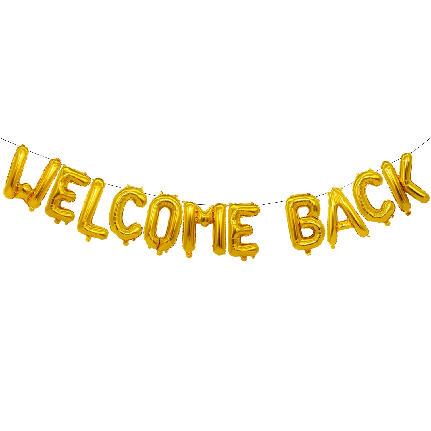 17" Welcome Back Letters Foil Balloon