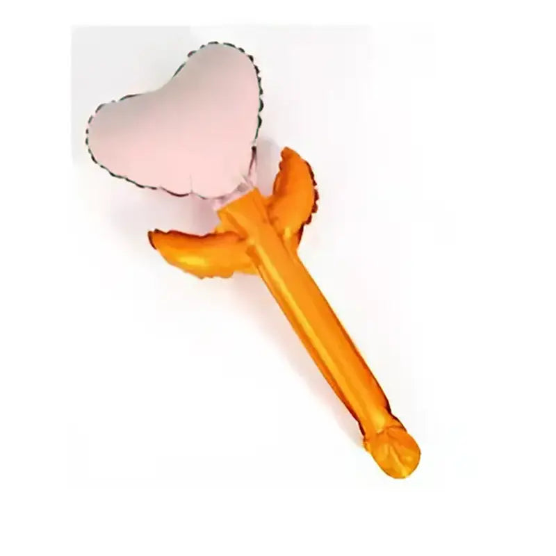 18" Heart Flower Foil Balloon