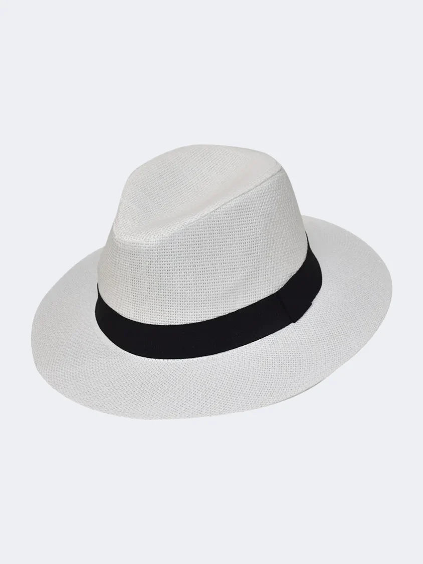 Unisex Fedora Straw Bucket Hat