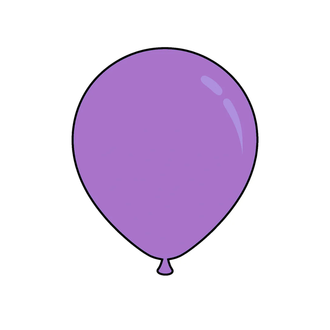 Lavender - Solid Colors Latex Balloon