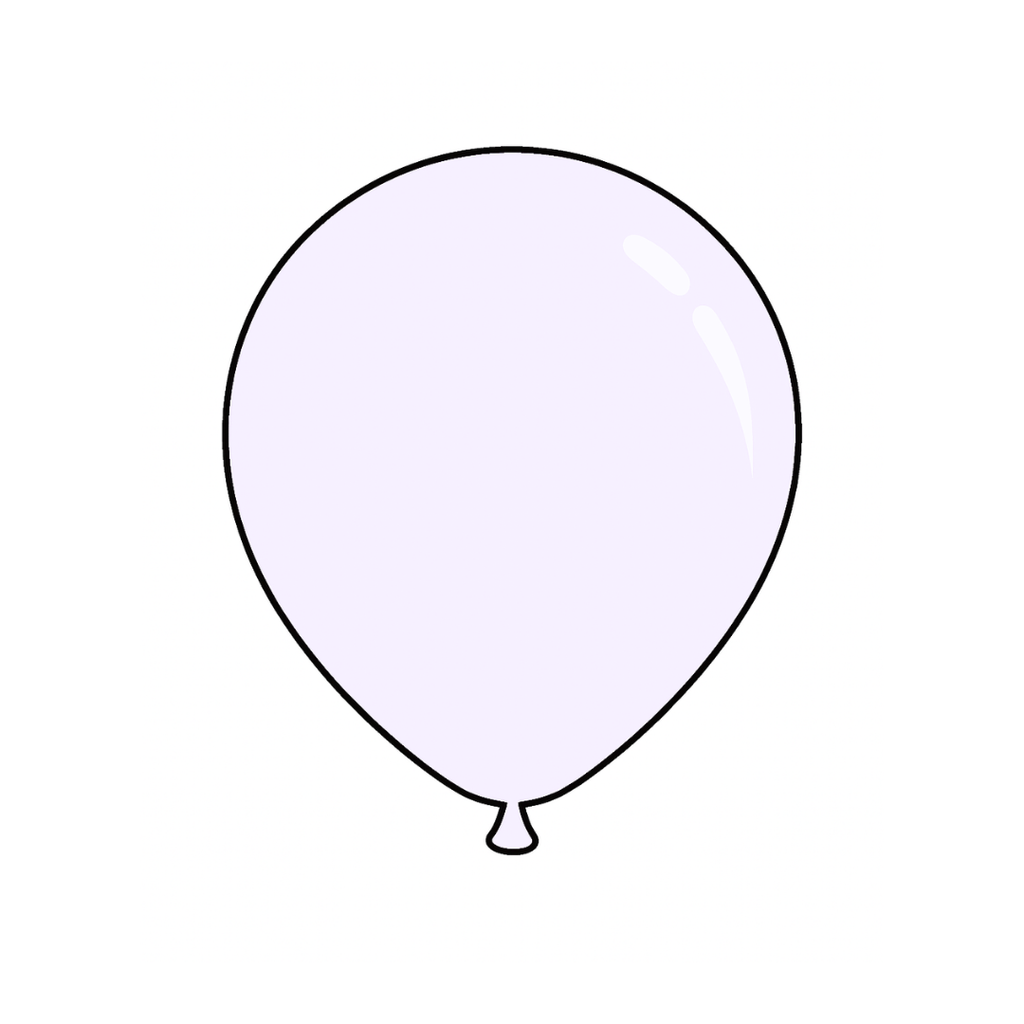 5" Pastel Colors Latex Balloon - 100 per pack