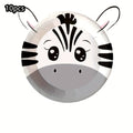Jungle Animals Disposable Paper Plates