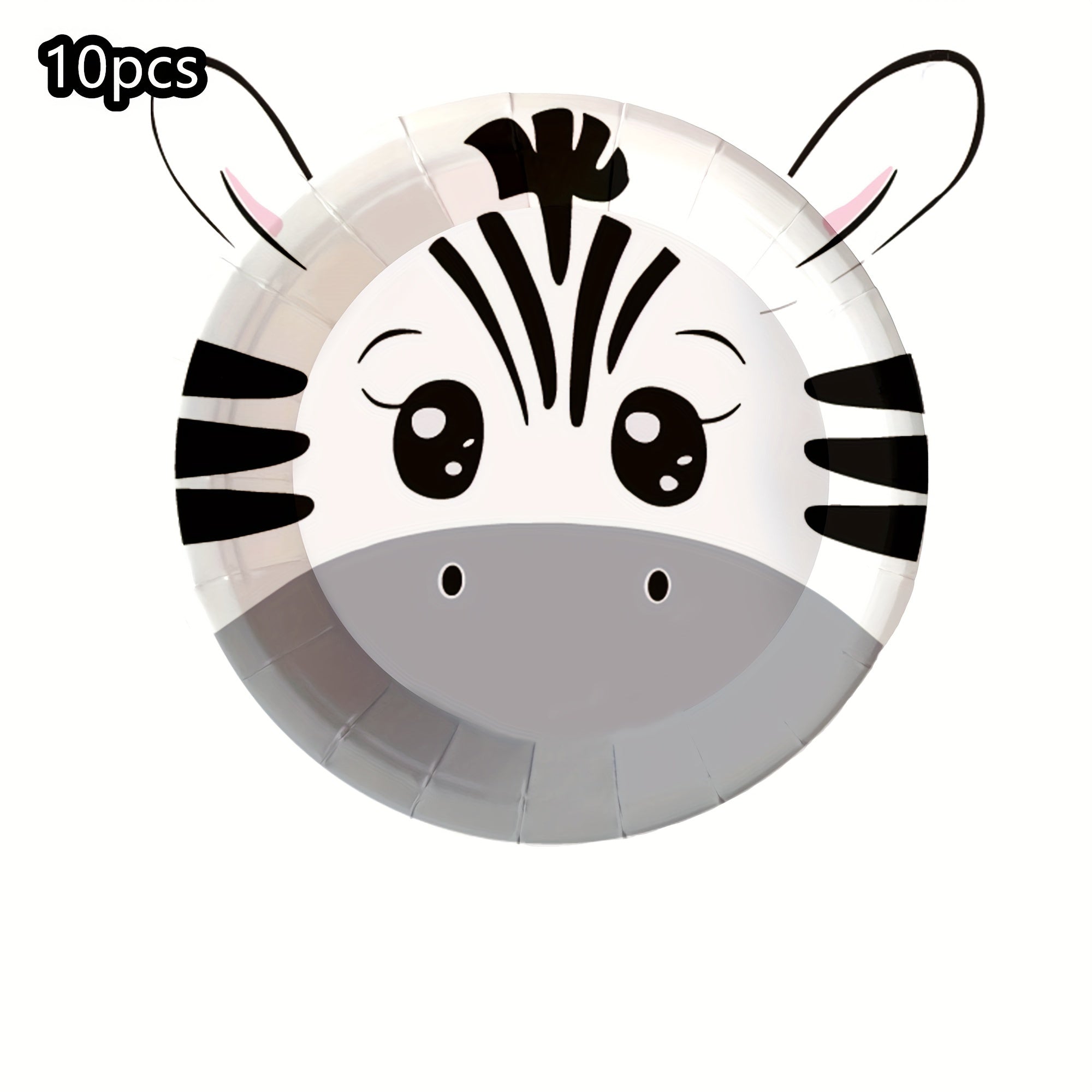 Jungle Animals Disposable Paper Plates