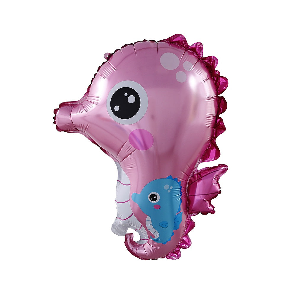 Cartoon Ocean World Animal Foil Balloons