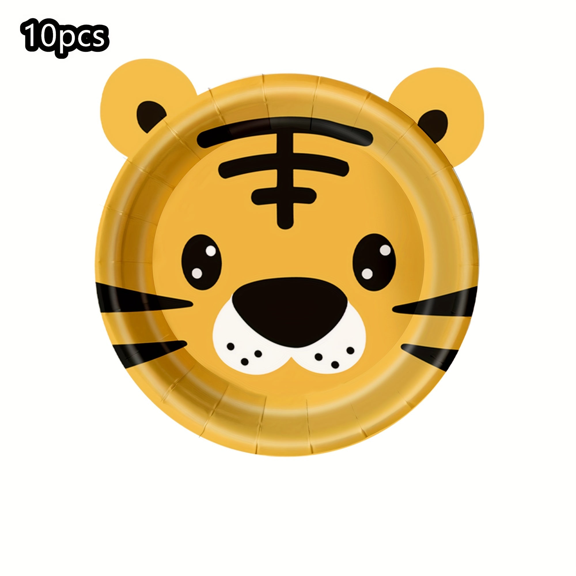 Jungle Animals Disposable Paper Plates