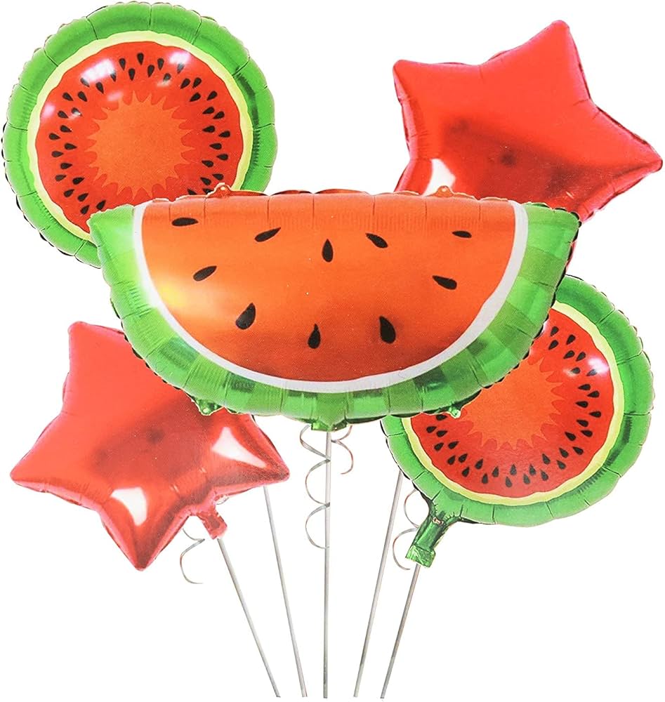 Fruits Theme Foil Balloon Set