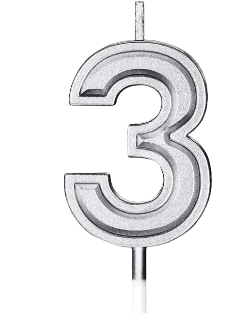 Numbers Birthday Cake Candles