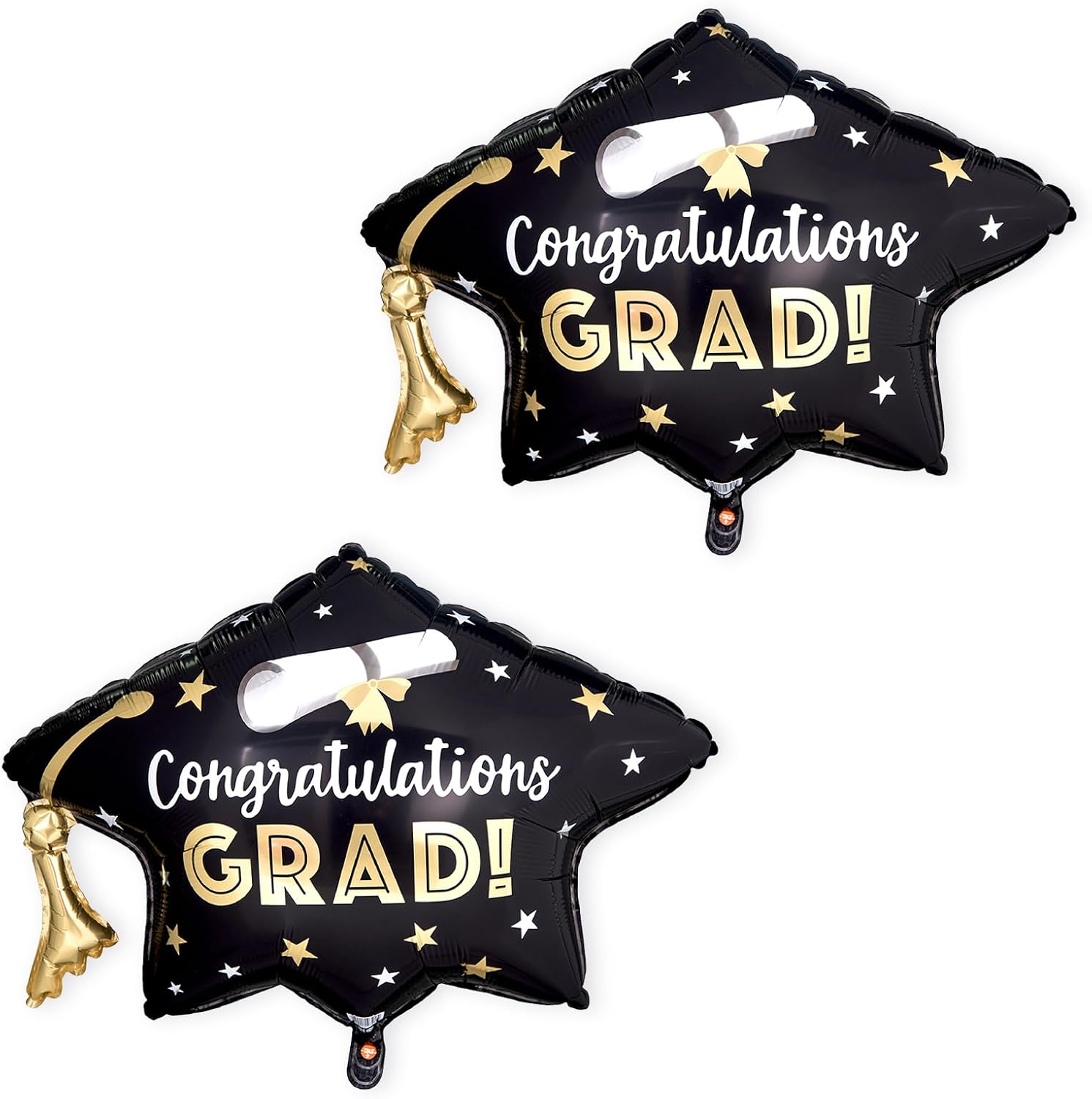 28" Grad Cap Congrats Foil Balloon