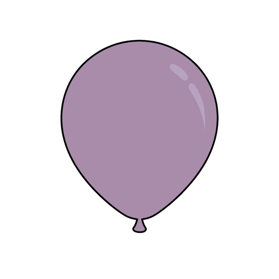 Purple - Dusk Pastel Latex Balloons
