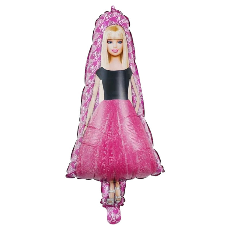 30" Barbie Shape Foil Balloon