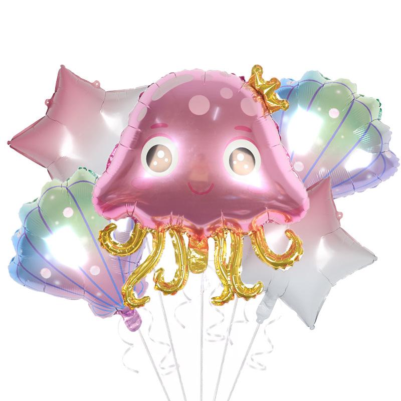Under-water Theme Foil Balloon Set