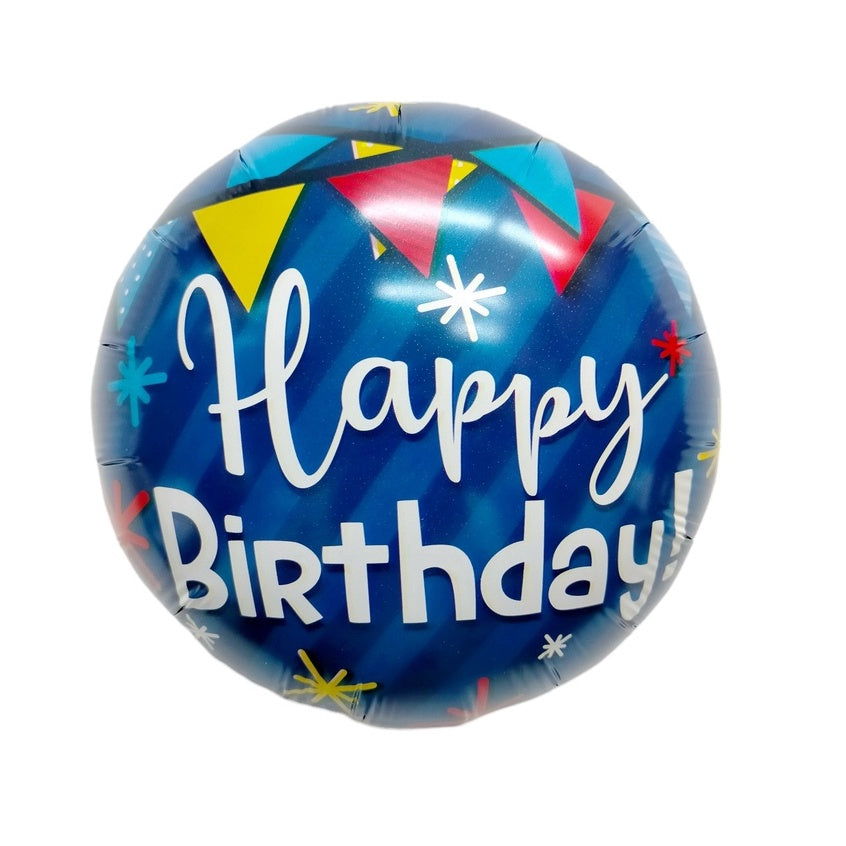 10" Happy Birthday Foil Balloon