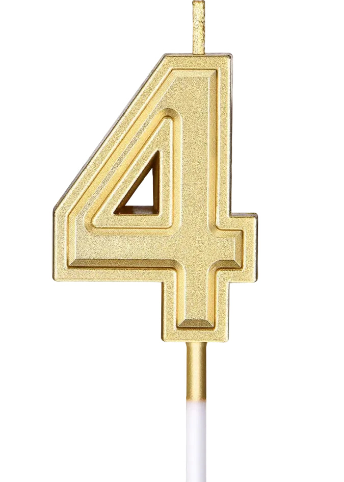 Numbers Birthday Cake Candles