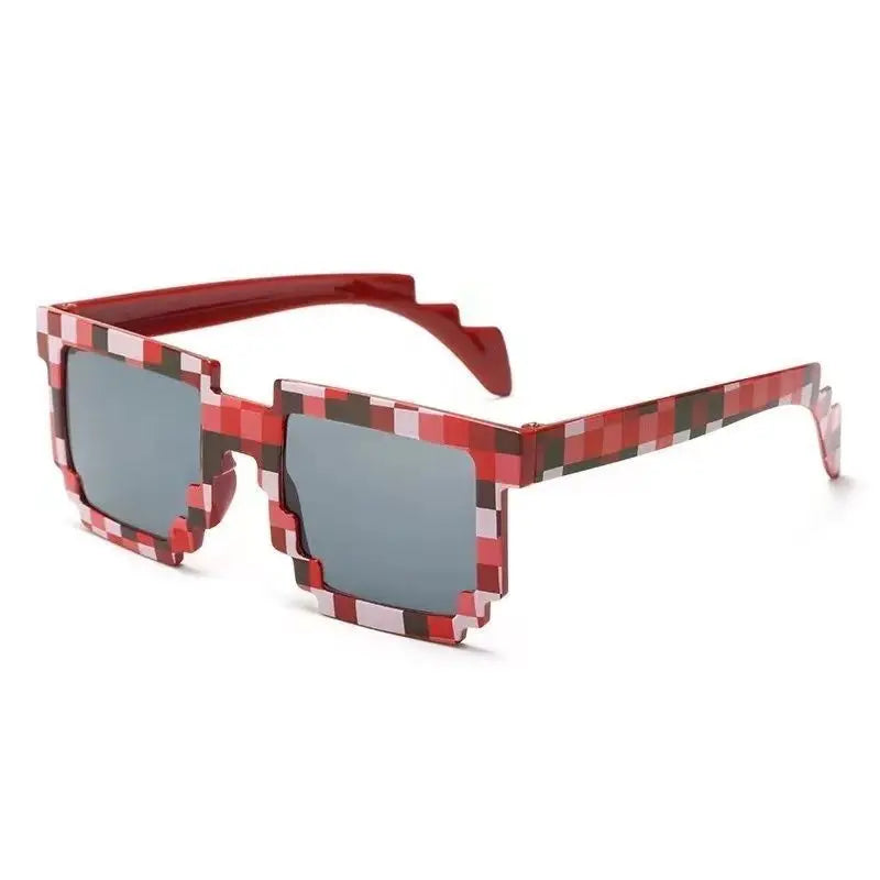 Block Pixel 8-Bit Party Sunglasses