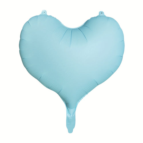 18" Pastel Heart Shaped Foil Balloon