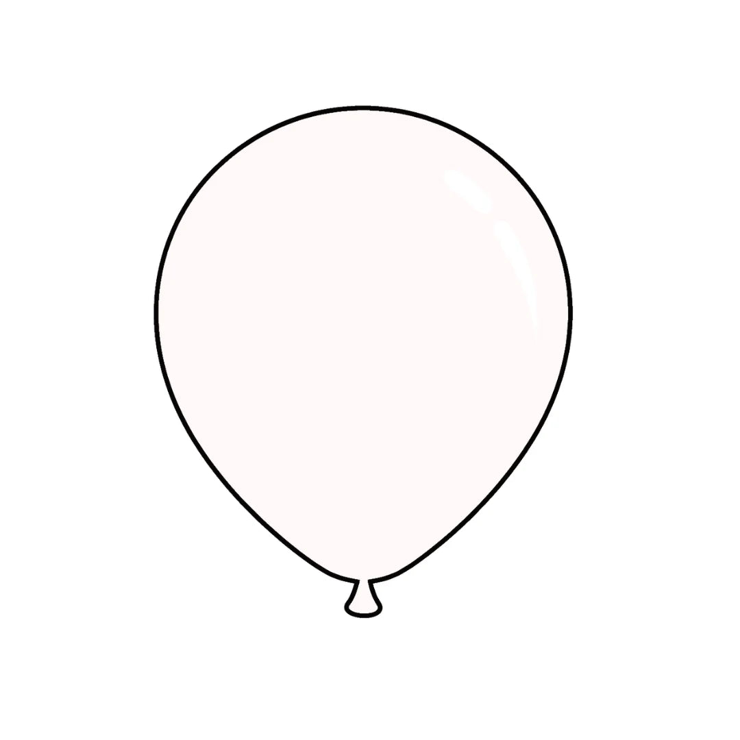 Ivory - Solid Colors Latex Balloon
