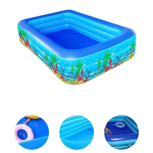 70" Inflatable Kiddie Pool