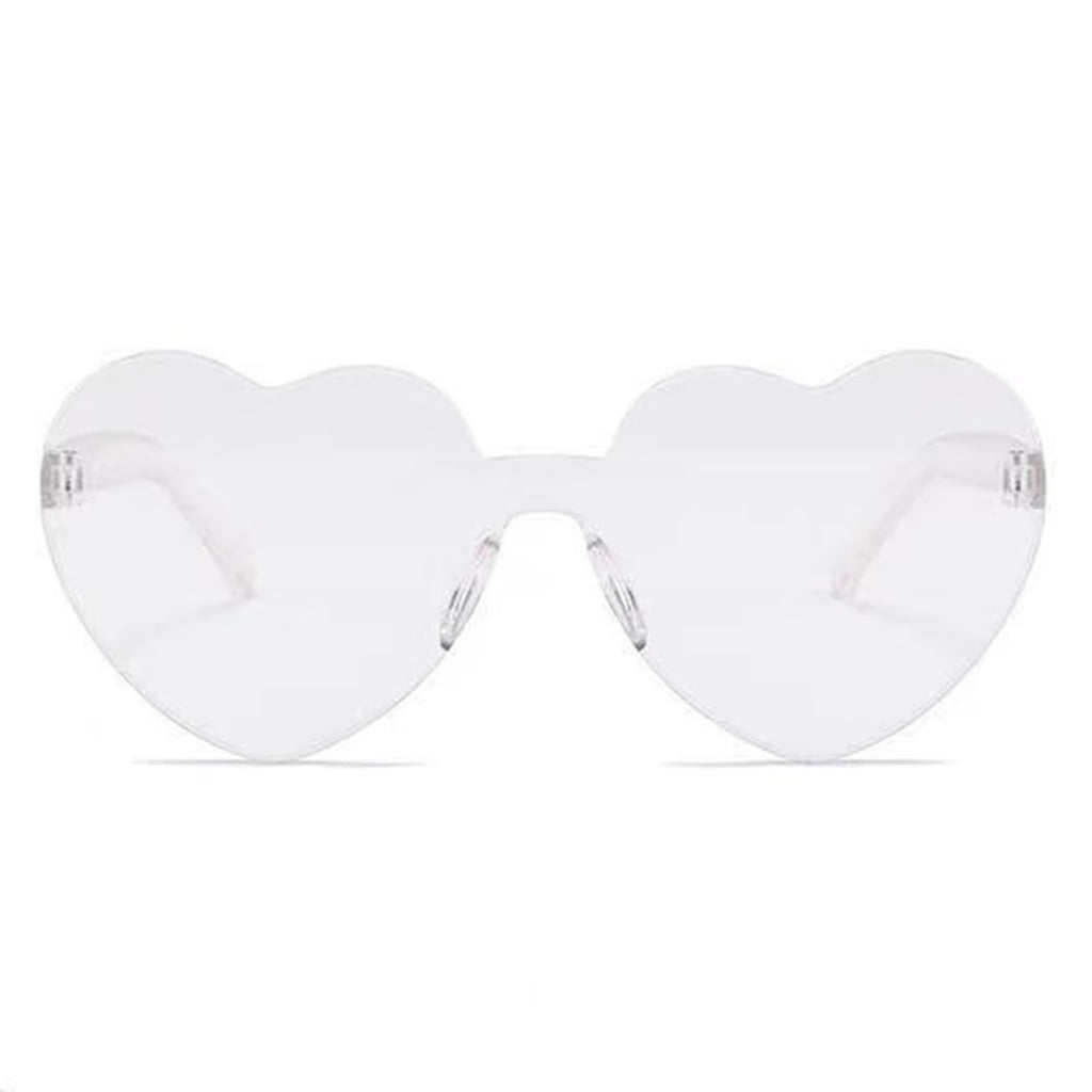 Rimless Heart Sunglasses
