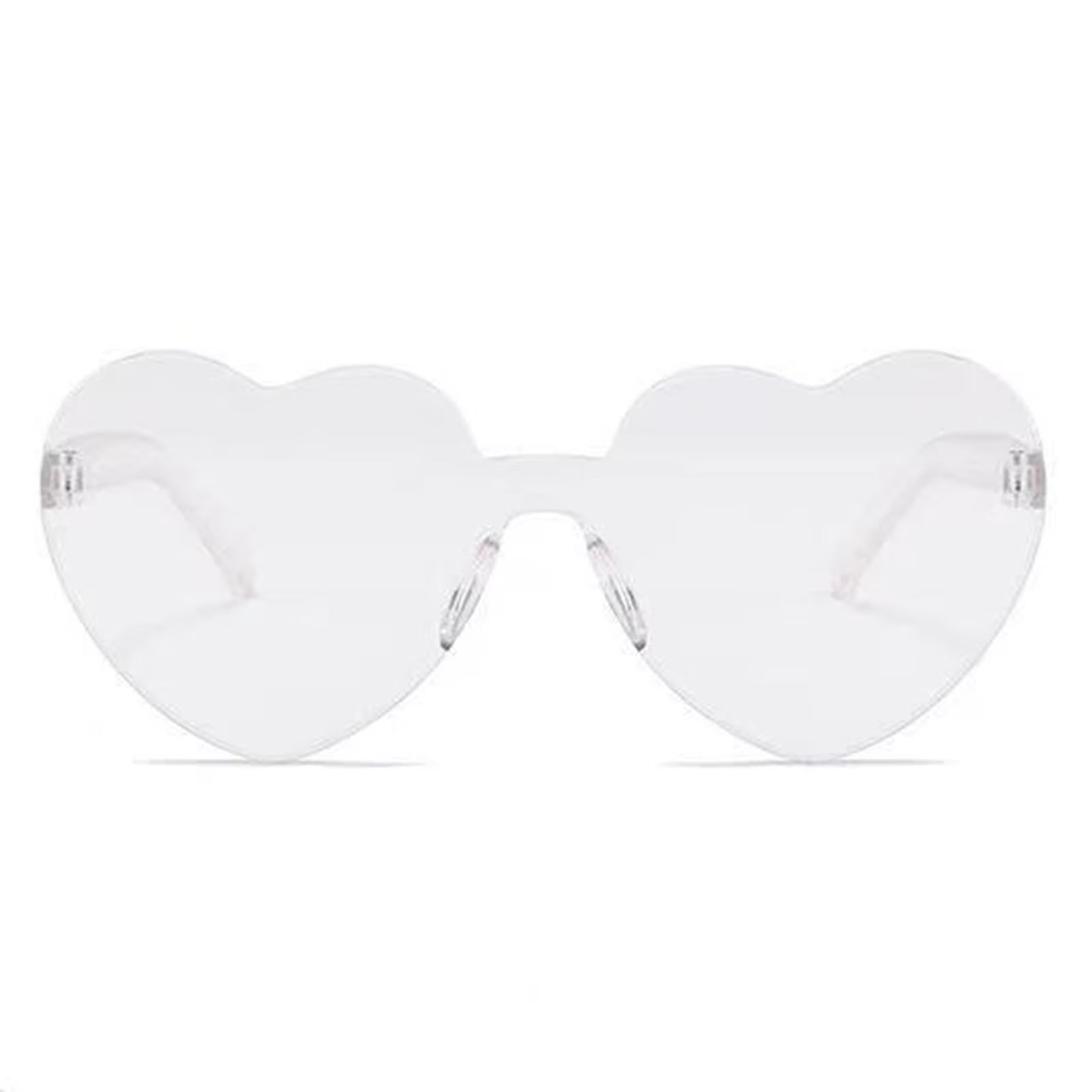 Rimless Heart Sunglasses