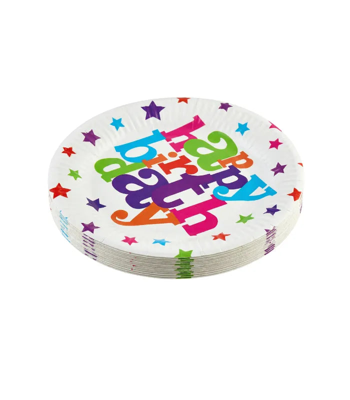 Happy Birthday Party Tableware Set