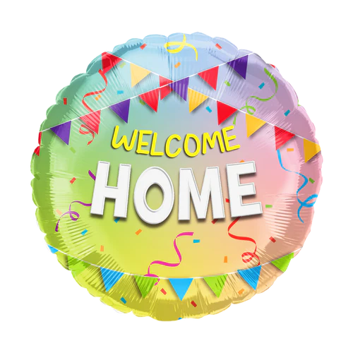 18" Welcome Back Foil Balloon