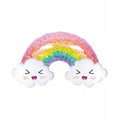32" Cloud & Rainbow Shaped Foil Balloon