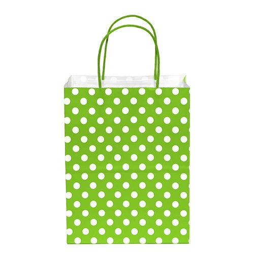 Polka Dot Party Paper Gift Bag