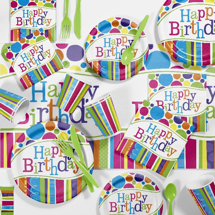 Birthday Party Tableware Set