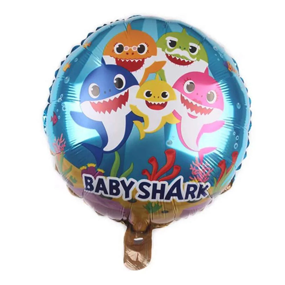 Baby Shark Foil Balloon Set