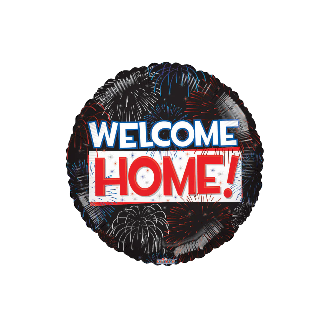 18" Welcome Home Foil Balloon