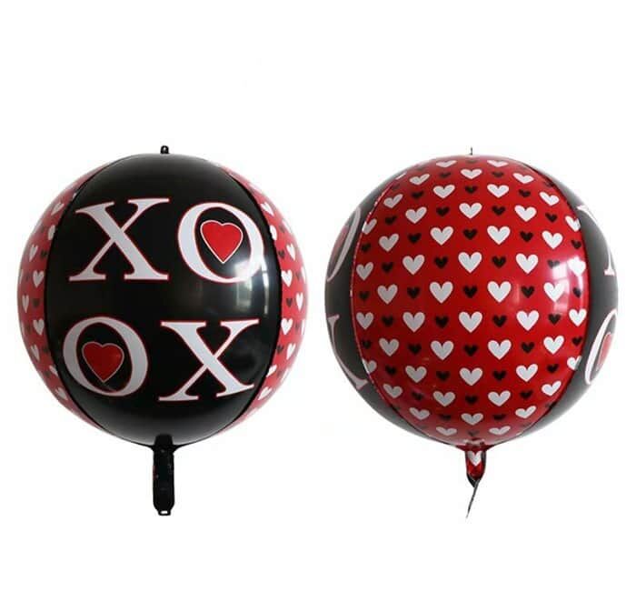Colored Sphere Ball ORBZ Foil Balloon