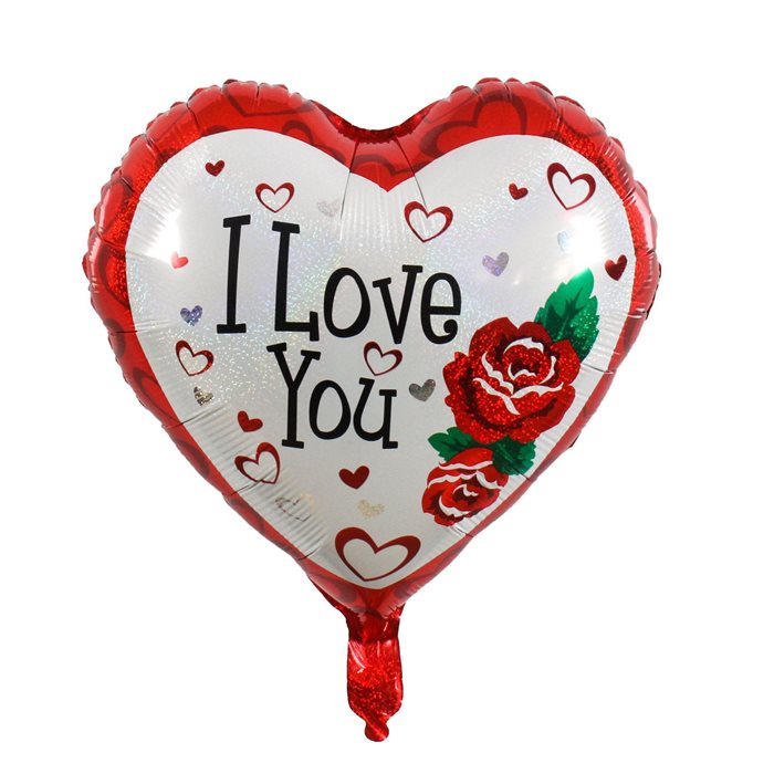 10" I Love You Foil Balloon