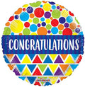 18" Congratulations Foil Balloon